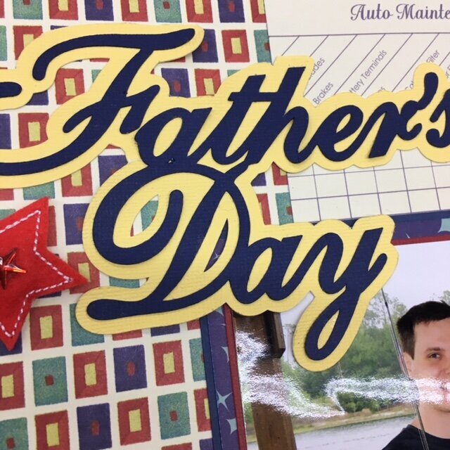 Authentique Dapper Father&#039;s Day layout