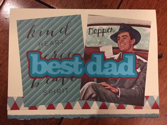Authentique Dapper Father&#039;s Day card