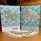 Picket Fence Studios Dragonfly card Stenciled with Paper Glaze