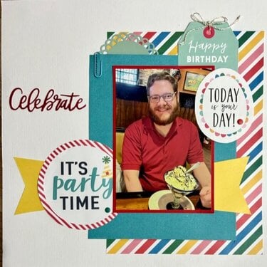 Celebrate Birthday Layout