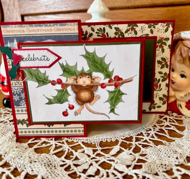 House Mouse Hang in There Cards