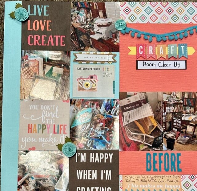 Craft Room Clean Up 