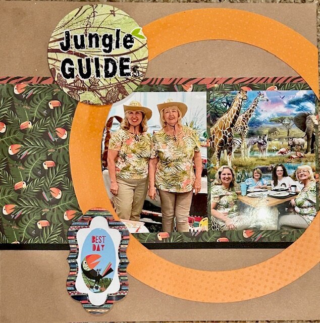 Jungle Guides Echo Park Wild Thing Layout