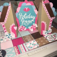 Sizzix Gingerbread house card