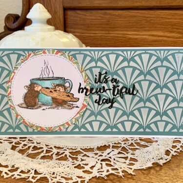 House Mouse Cookie Crumbles card
