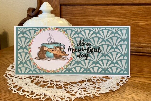 House Mouse Cookie Crumbles card