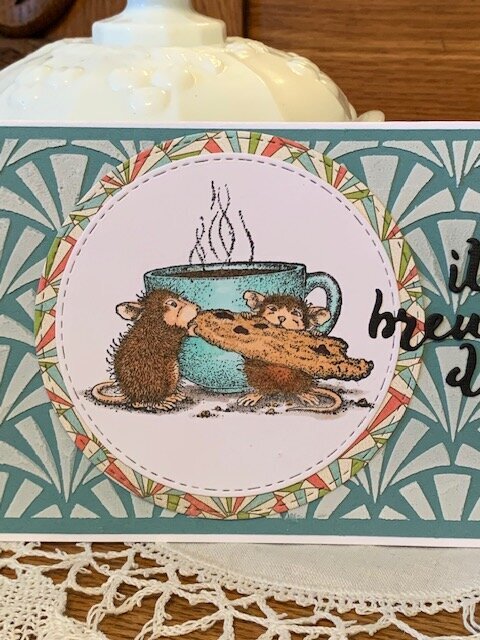 House Mouse Cookie Crumbles card