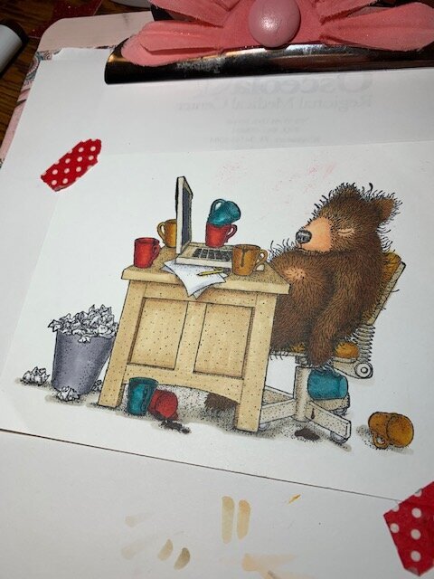 House Mouse &amp; Friends Bearly Working