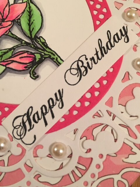 Spellbinders Birthday Card