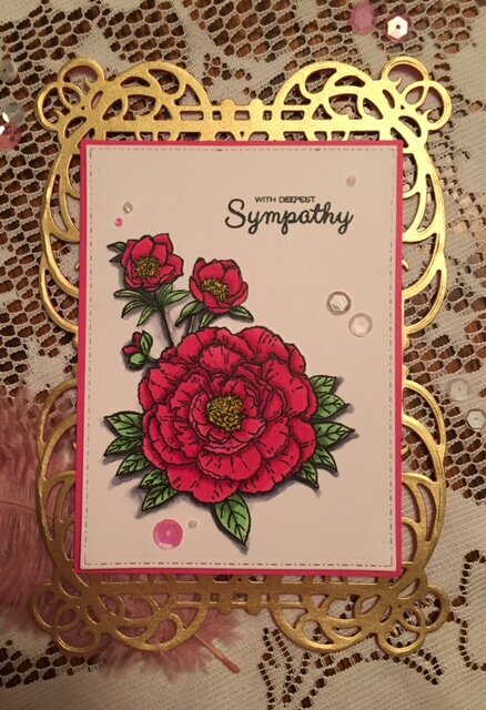 Sympathy card