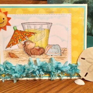 House Mouse Summer Card