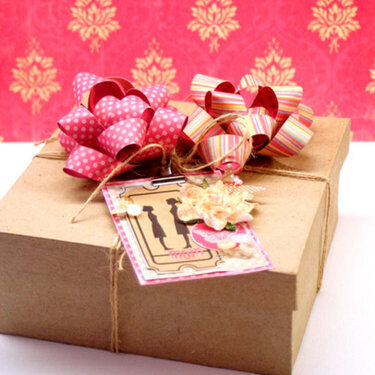 Gift Box Bows and Tag