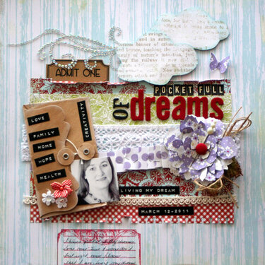 Pocket Full of Dreams *new Lily Bee Picket Fence**