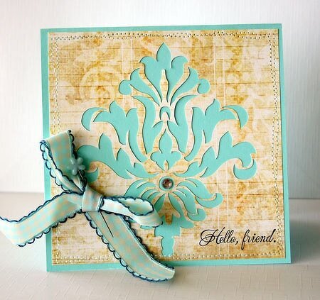 Silhouette Damask