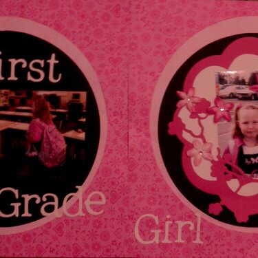 first grade girl