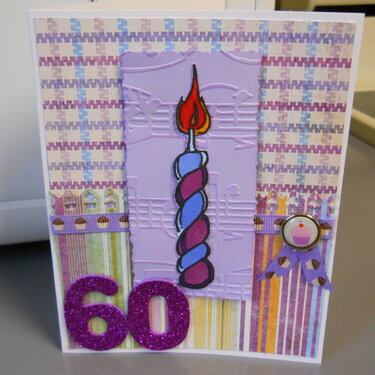 60th birthday card