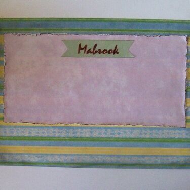 Mabrook (Congratulations) Card (inside)