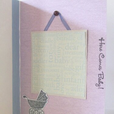 Mabrook (Congratulations) Baby Card (inside)