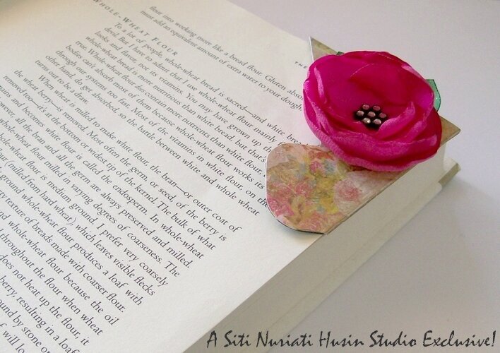 Stylish Corner Bookmark - Folder Tab Shape