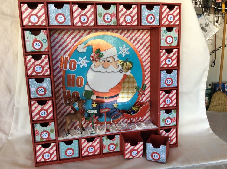 Ho, Ho, Ho Santa Calendar