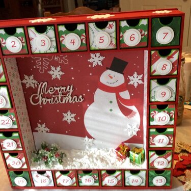 Snowman Advent Calendar