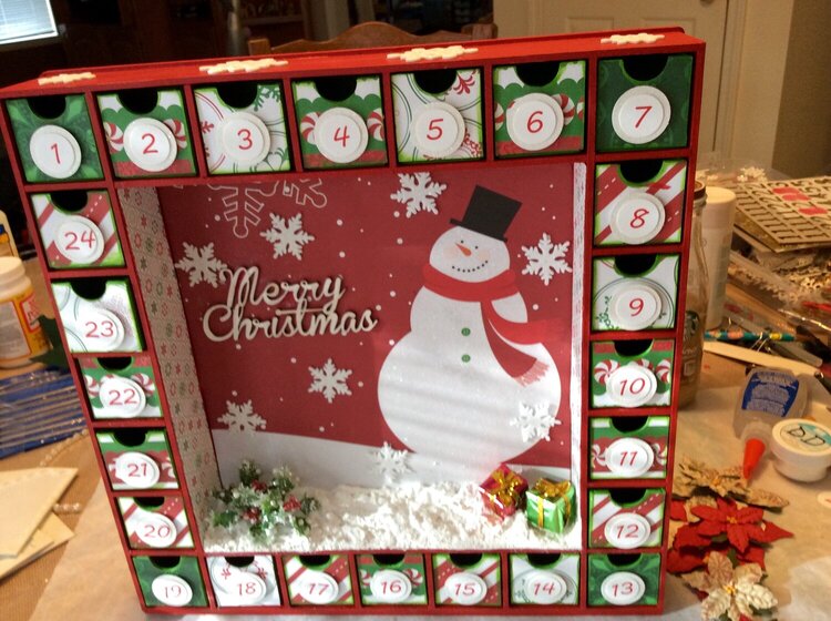 Snowman Advent Calendar