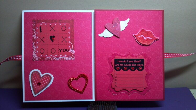 The Cutting Cafe Design Team Project 1/9/13 Valentine&#039;s Day Tri-Fold Card
