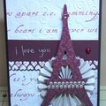 Paris Themed Valentine's Day Card