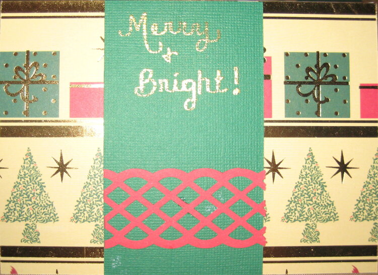 Merry and  Bright Card