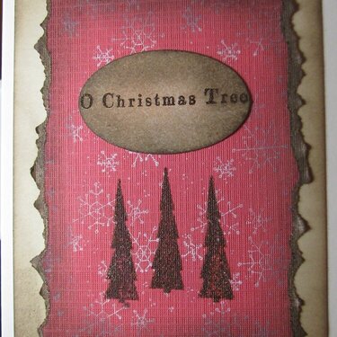 Christmas Card - O Christmas Tree