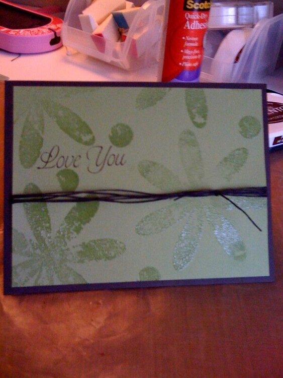 Mother&#039;s Day card (NSD 2010)