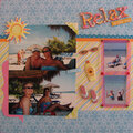 Relax in the Sun (p. 1 of 2-page layout)