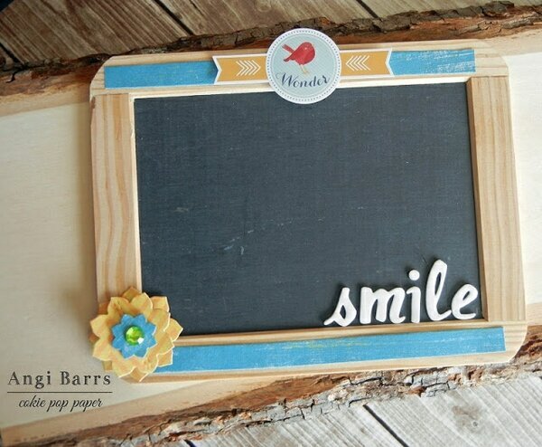 Smile Altered Chalkboard