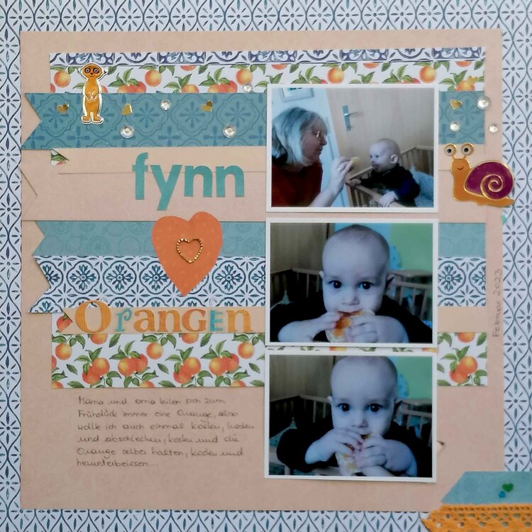 Fynn loves Oranges