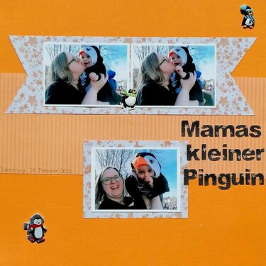 Mama&#039;s little penguin
