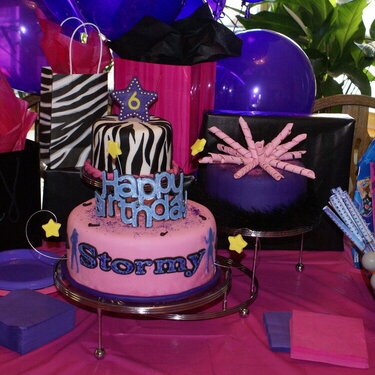 Stormys 6th Birthday cake.