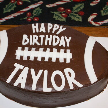 Taylors cake