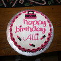 Top view of Allis cake