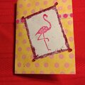 Flamingo Card