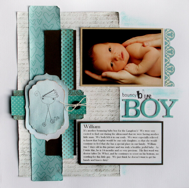 Bouncy Blue Boy **Unity Stamp Co.**