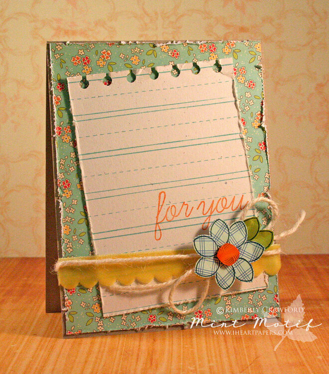 for you *Mint Motif*