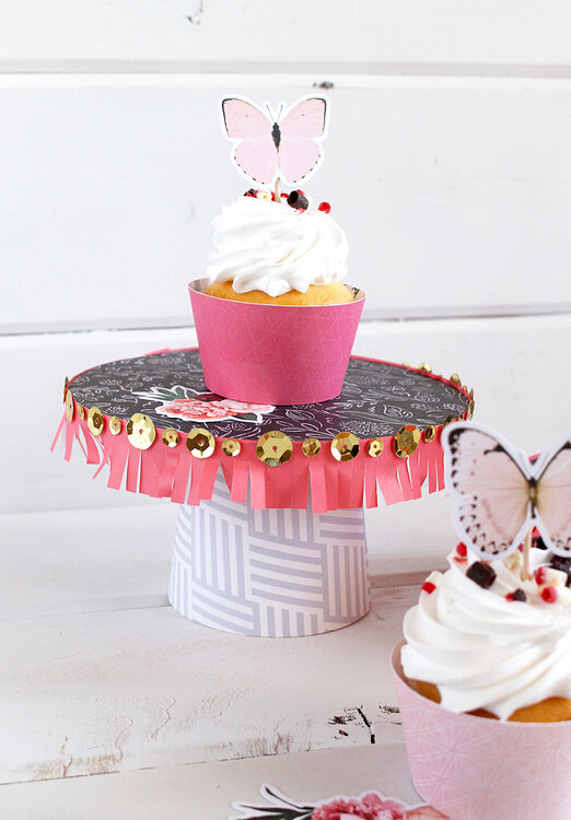 DIY cupcake stands