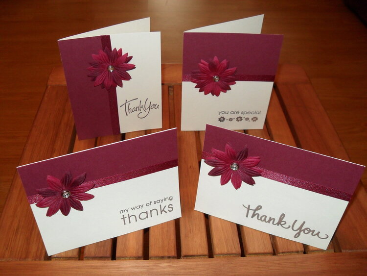 Feminine Thank You Cards