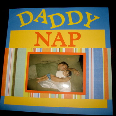Daddy nap