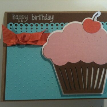 Cupcake card #2