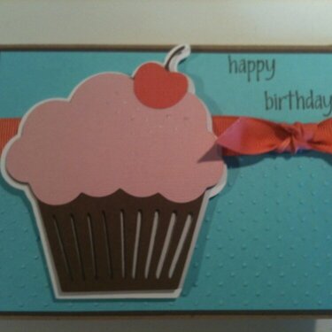 Cupcake card #1