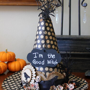 Good Witch/Bad Witch Halloween Hat