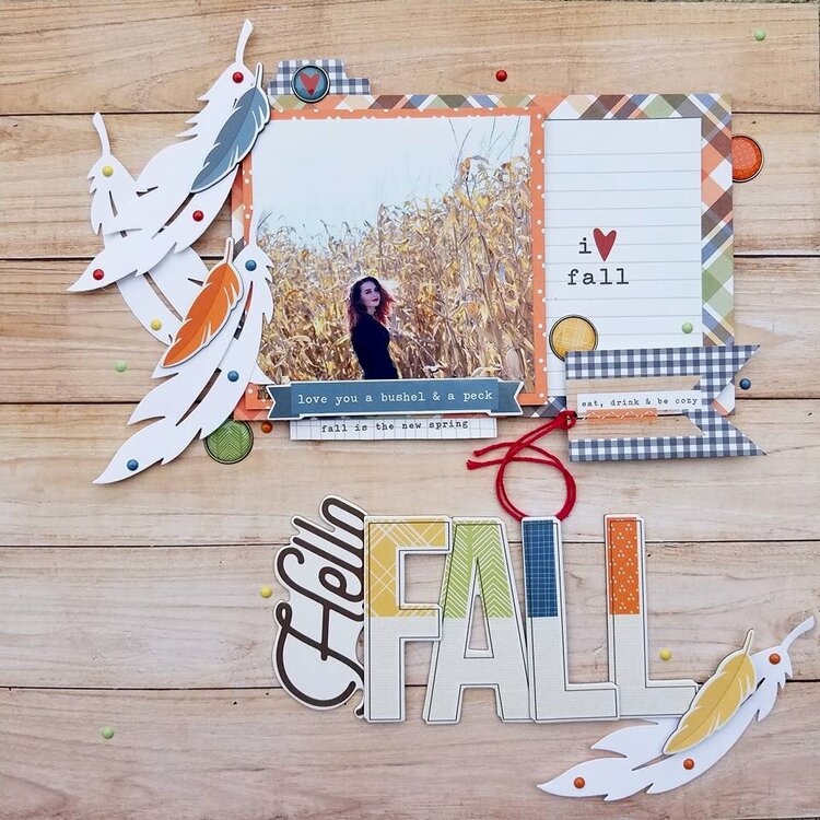Hello Fall {Paper Issues Scraplift}