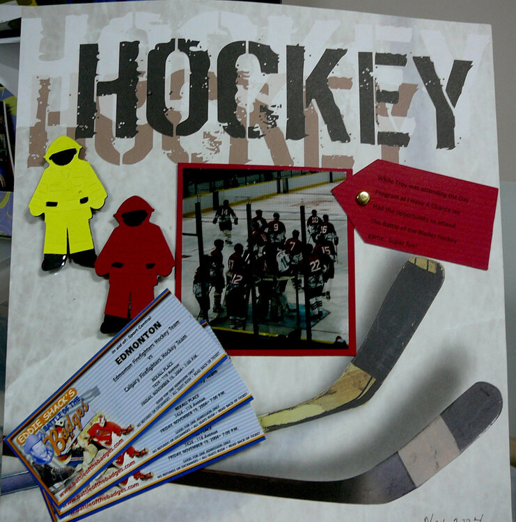Hockey game