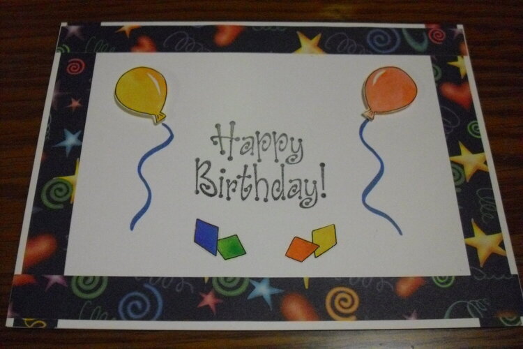 birthday card